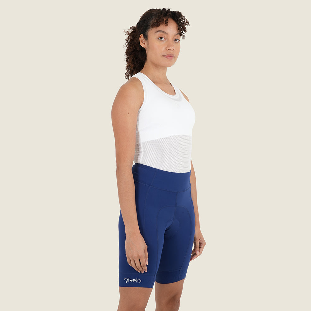 Womens Kilmore Mesh Vest Base Layer (White) (model: sarah)