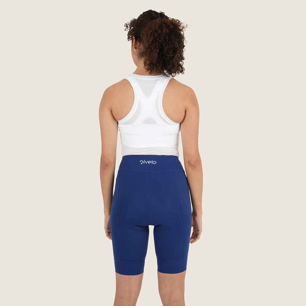 Womens Kilmore Mesh Vest Base Layer (White) (model: sarah)