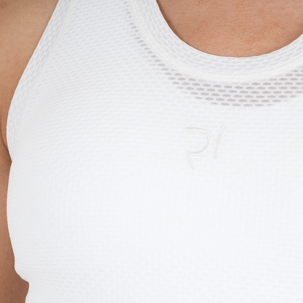 Womens Kilmore Mesh Vest Base Layer (White)