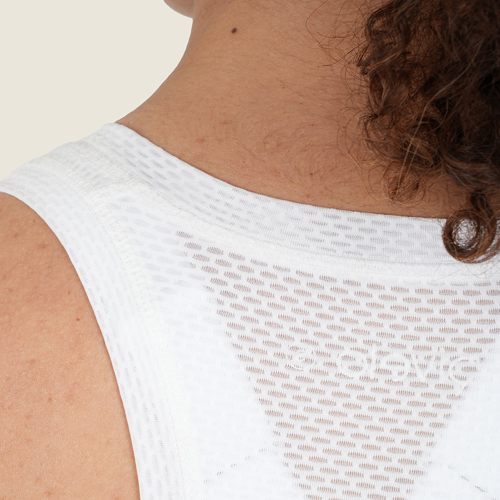 Womens Kilmore Mesh Vest Base Layer (White)