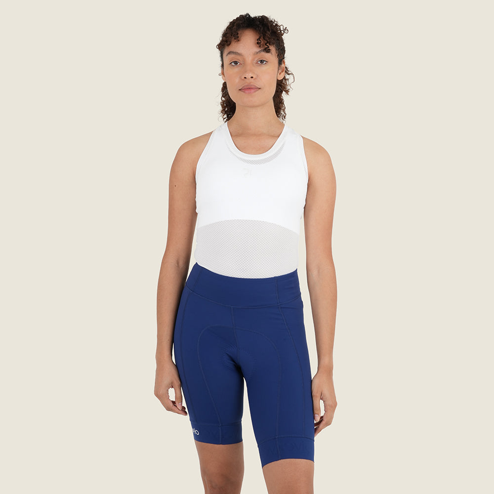 Womens Kilmore Mesh Vest Base Layer (White) (model: sarah)