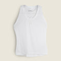 Womens Kilmore Mesh Vest Base Layer (White) (studio)