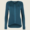 Womens Lowther Essential Lightweight LS Jersey (Petrol) (studio)