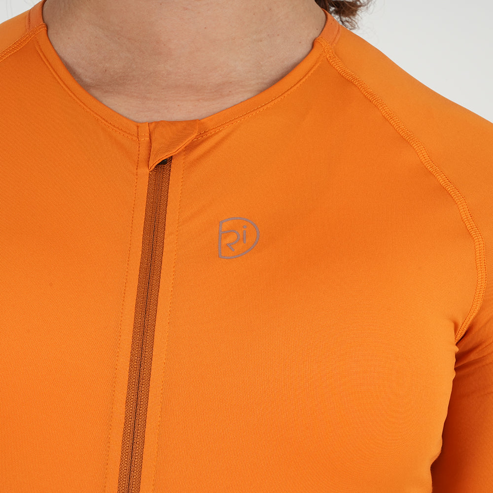 Womens Lowther Essential Lightweight SS Jersey (Desert Sun/Pumpkin Spice)