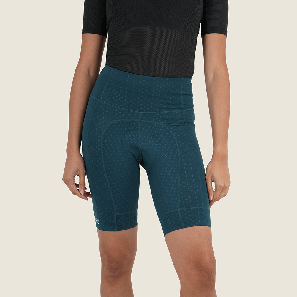 Womens Raasay Essential Lightweight Shorts (Deep Teal) (model: sarah)
