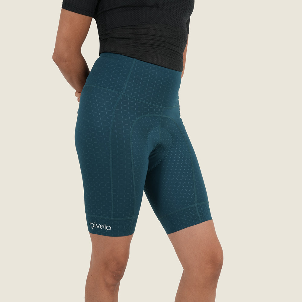 Womens Raasay Essential Lightweight Shorts (Deep Teal) (model: sarah)
