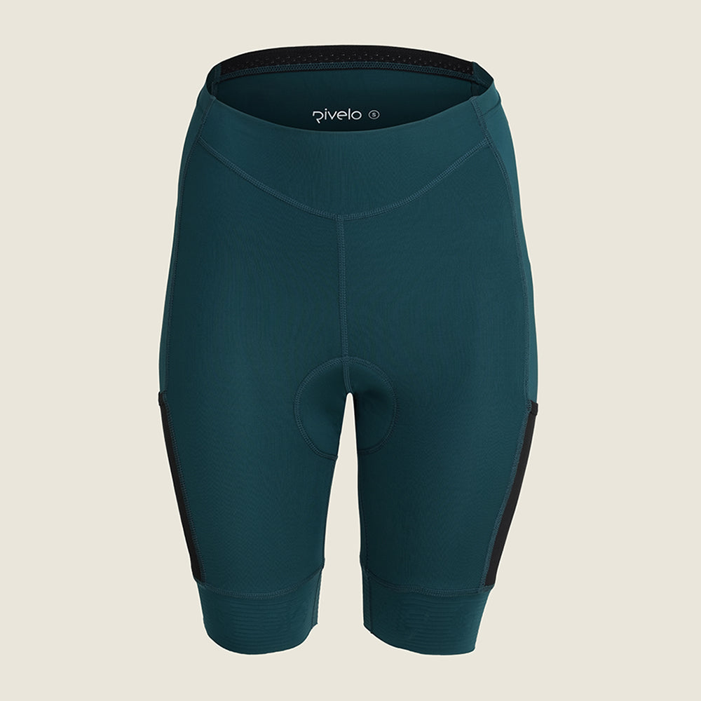 Womens Ranmore Cargo Shorts (Deep Teal) (studio)