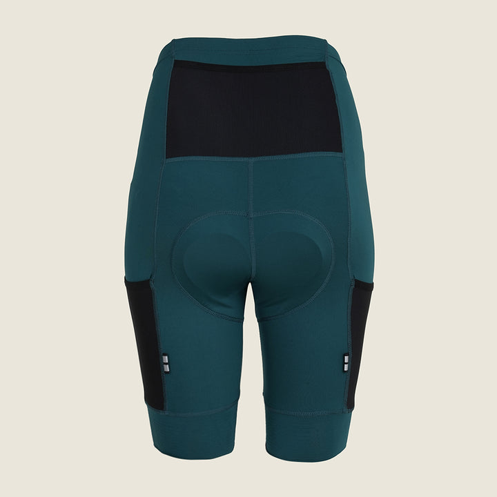 Womens Ranmore Cargo Shorts (Deep Teal) (studio)