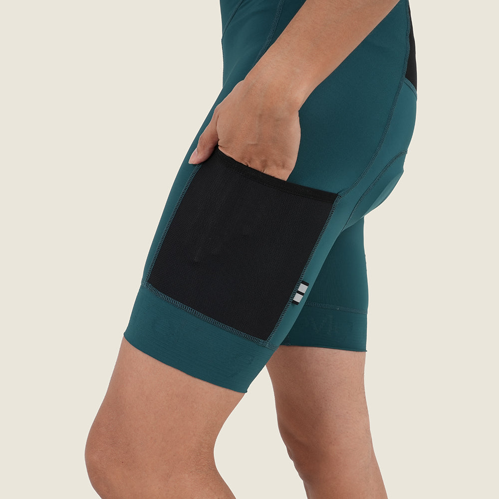 Womens Ranmore Cargo Shorts (Deep Teal)