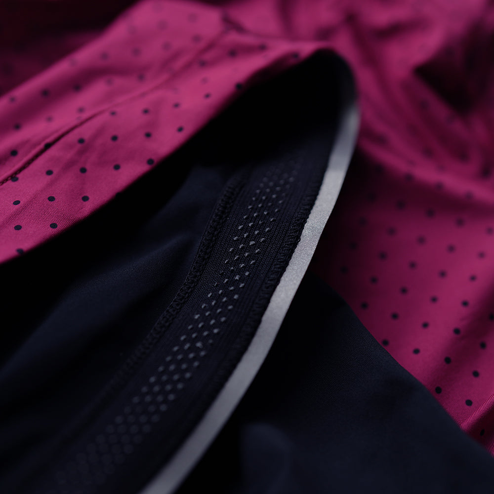 Womens Salcombe II Jersey (Black/Magenta)