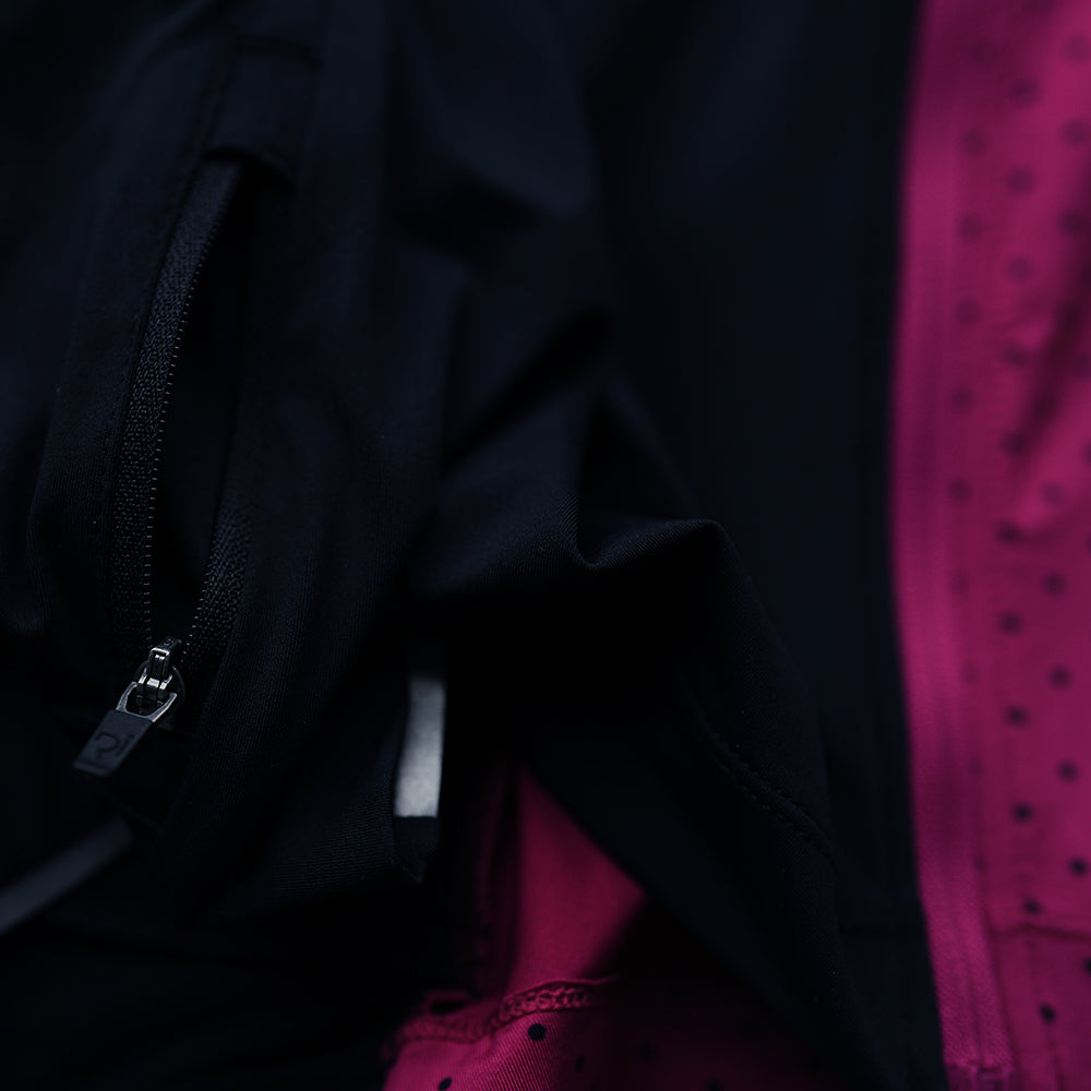 Womens Salcombe II Jersey (Black/Magenta)