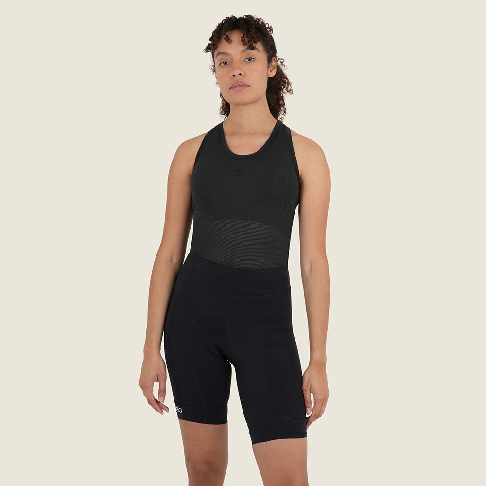 Womens Staffin Essential Shorts (Black) (model: sarah)