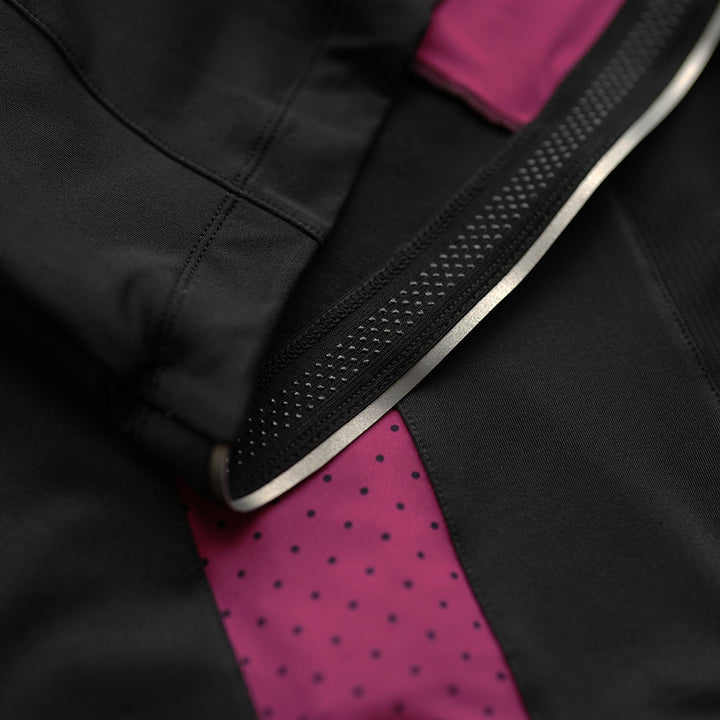 Womens Woodvale II Jersey (Black/Magenta)