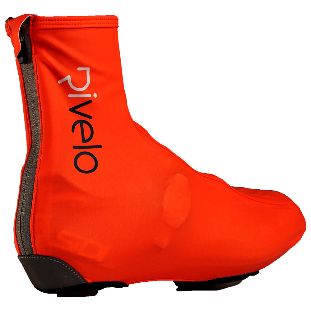 Rivelo | Balham Rain Overshoes (Fluro Orange)