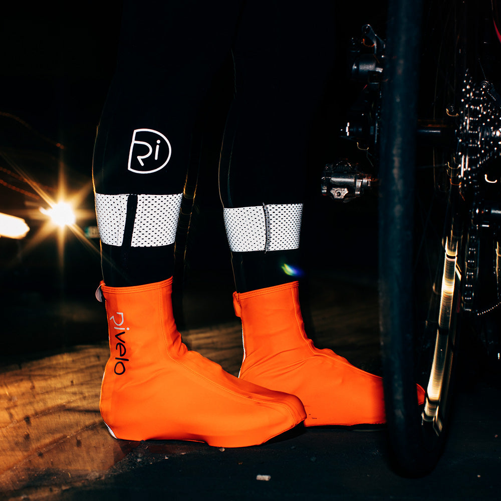 Balham Rain Overshoes (Fluro Orange)