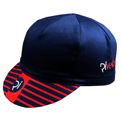 Rivelo | Blissford Cycling Cap (Navy/Red)