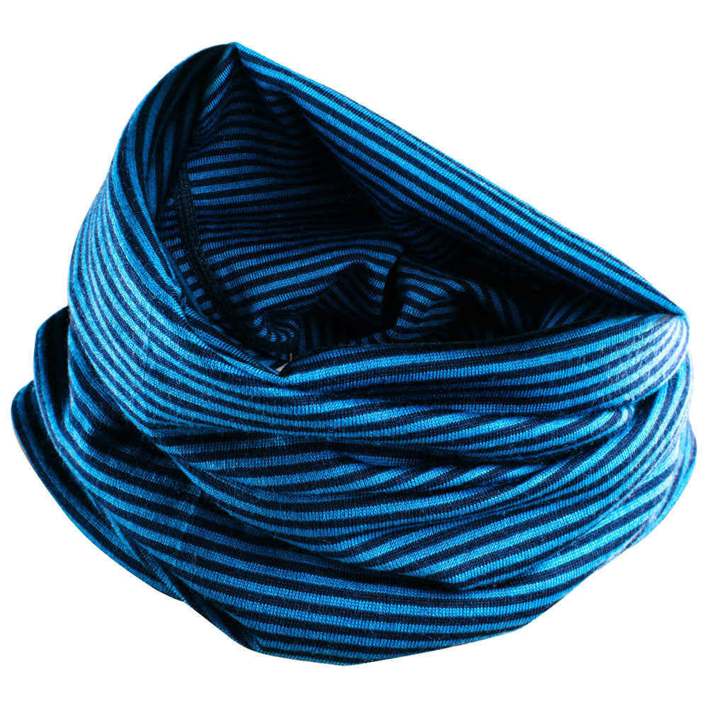 Rivelo | Brockham Merino Blend Neck Warmer (Teal/Navy)