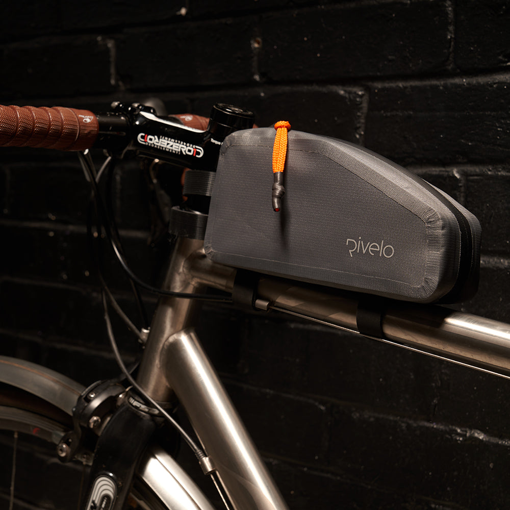 Rivelo Clifton 0.8L Top Tube Bag (Charcoal)
