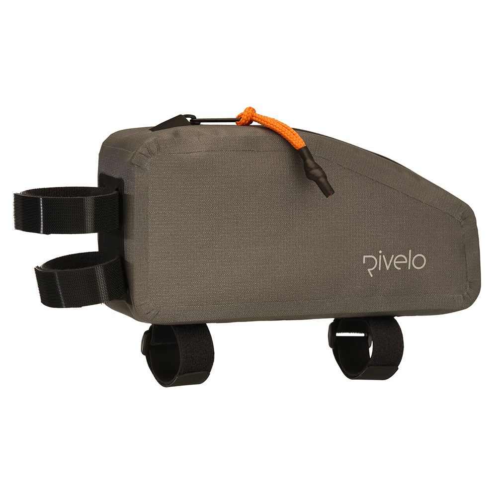 Rivelo Clifton 0.8L Top Tube Bag (Charcoal) (studio)