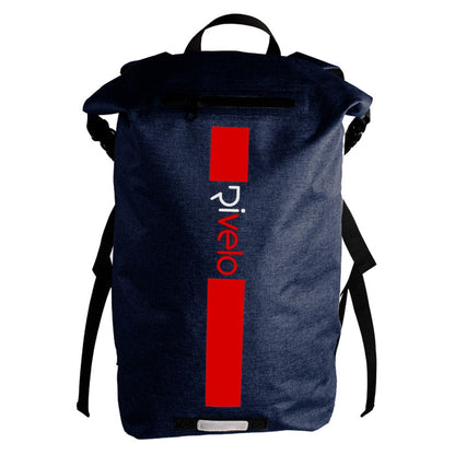 Rivelo | Coombe 18L Dry Rucksack (Navy/Red)