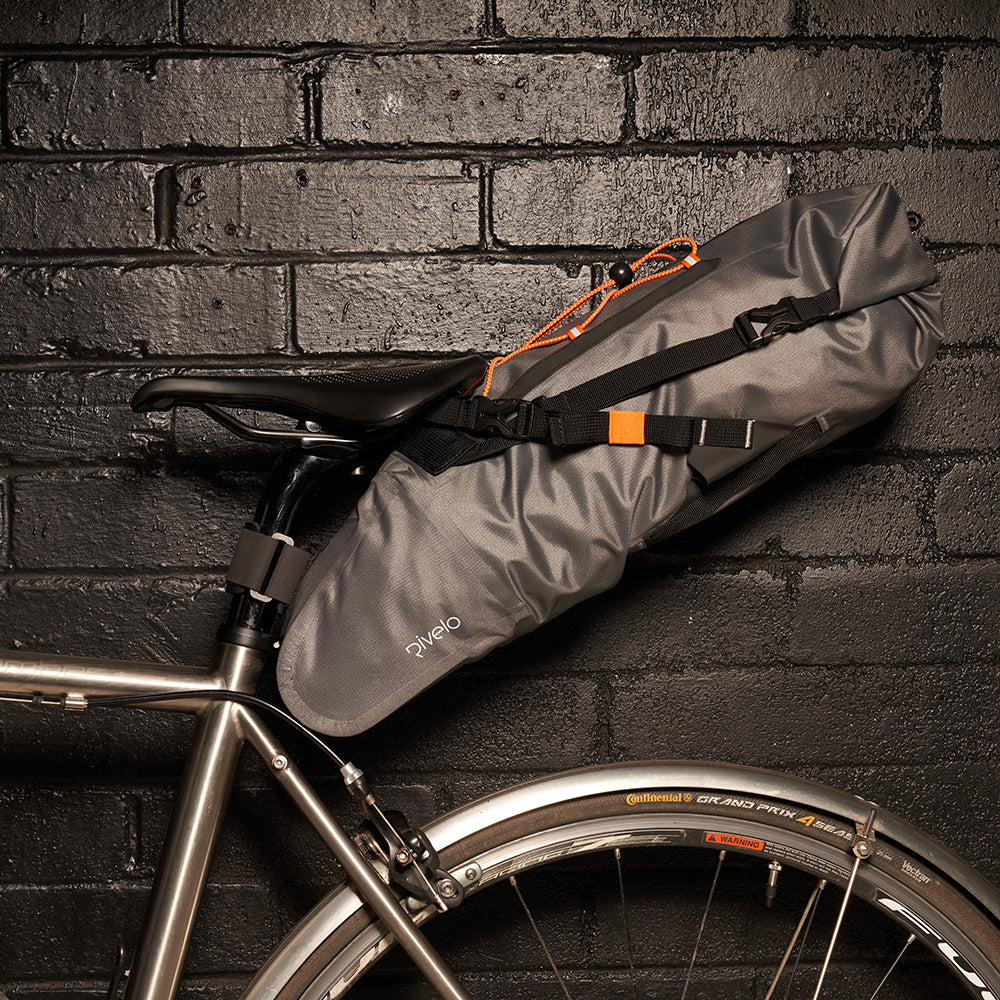 Rivelo Glen 15L Saddle Pack (Charcoal)