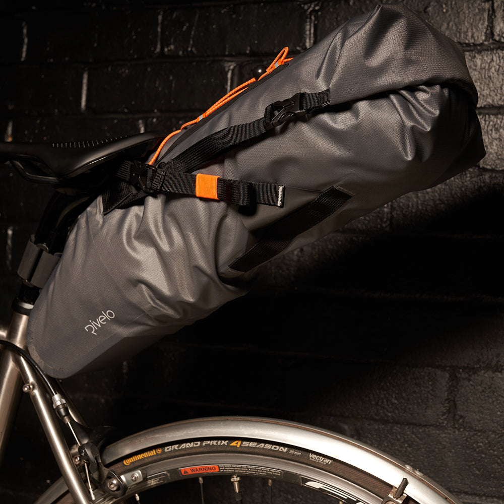 Rivelo Glen 15L Saddle Pack (Charcoal)