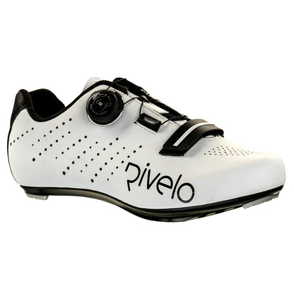 Rivelo | Mennock Cycling Shoes (White/Black)
