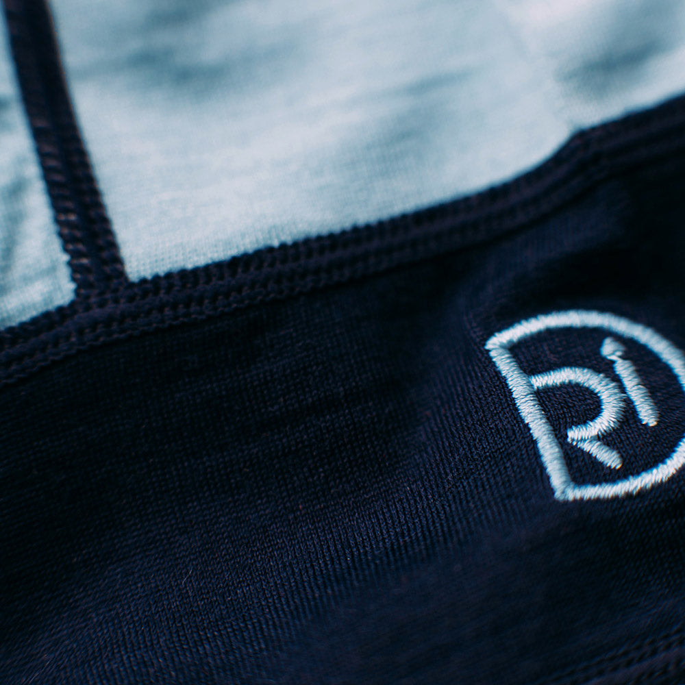 Rivelo | Mens Barbondale Merino Blend Jersey (Navy/Blue)