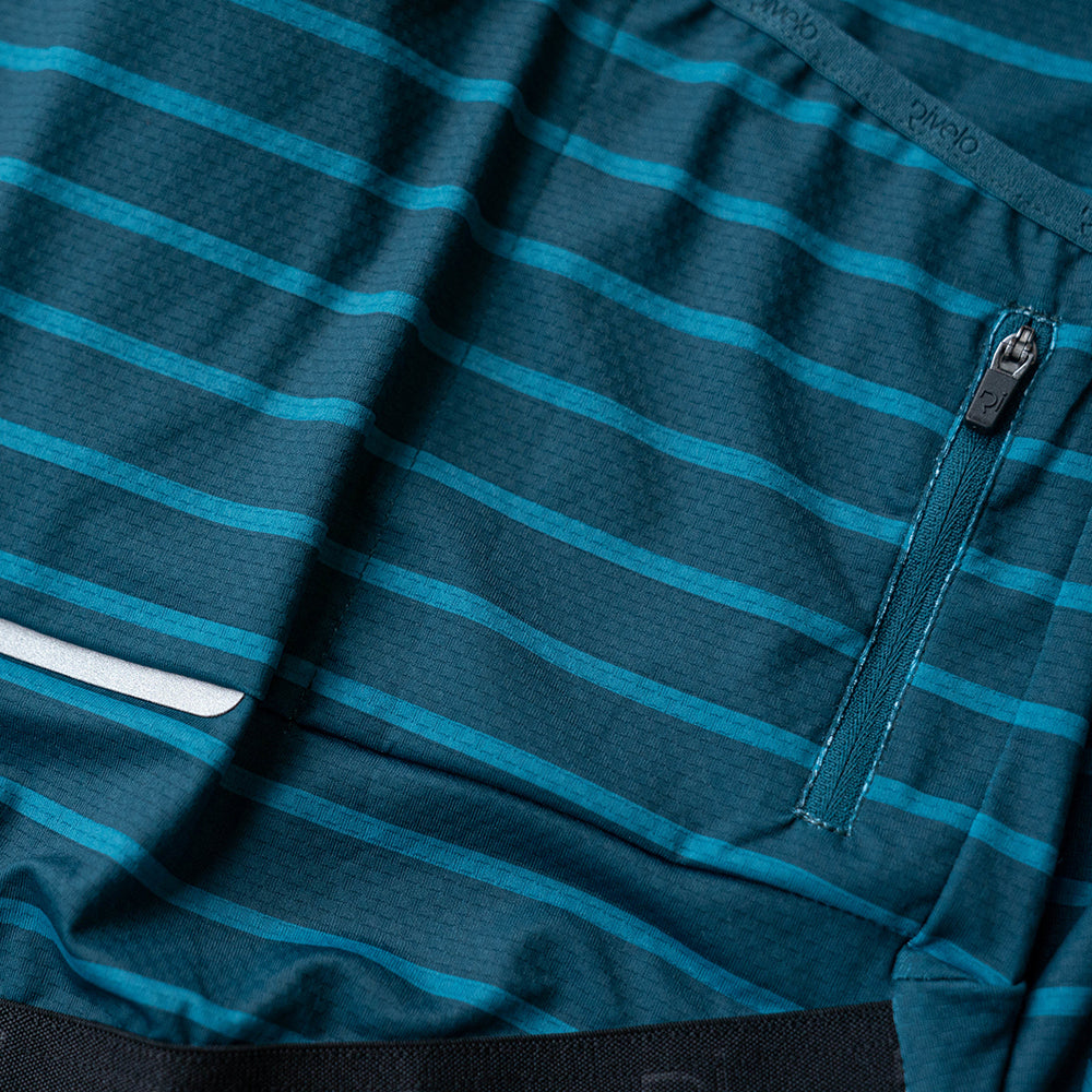 Mens Barhatch Jersey (Petrol Stripe)