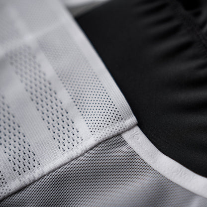 Rivelo Mens Batalla Climbers Bib Shorts (Black/White)