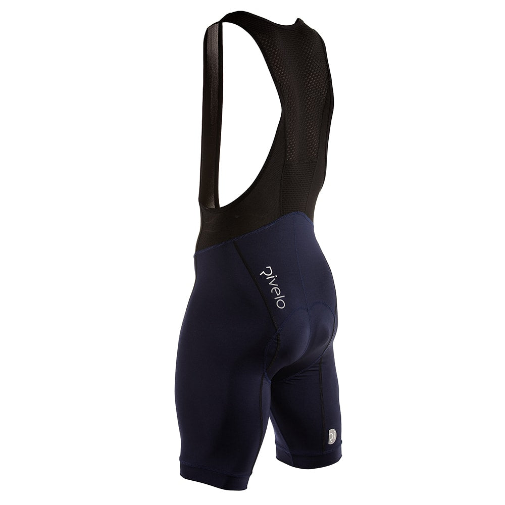 Rivelo Mens Beaumont Bib Shorts (Navy) (studio)