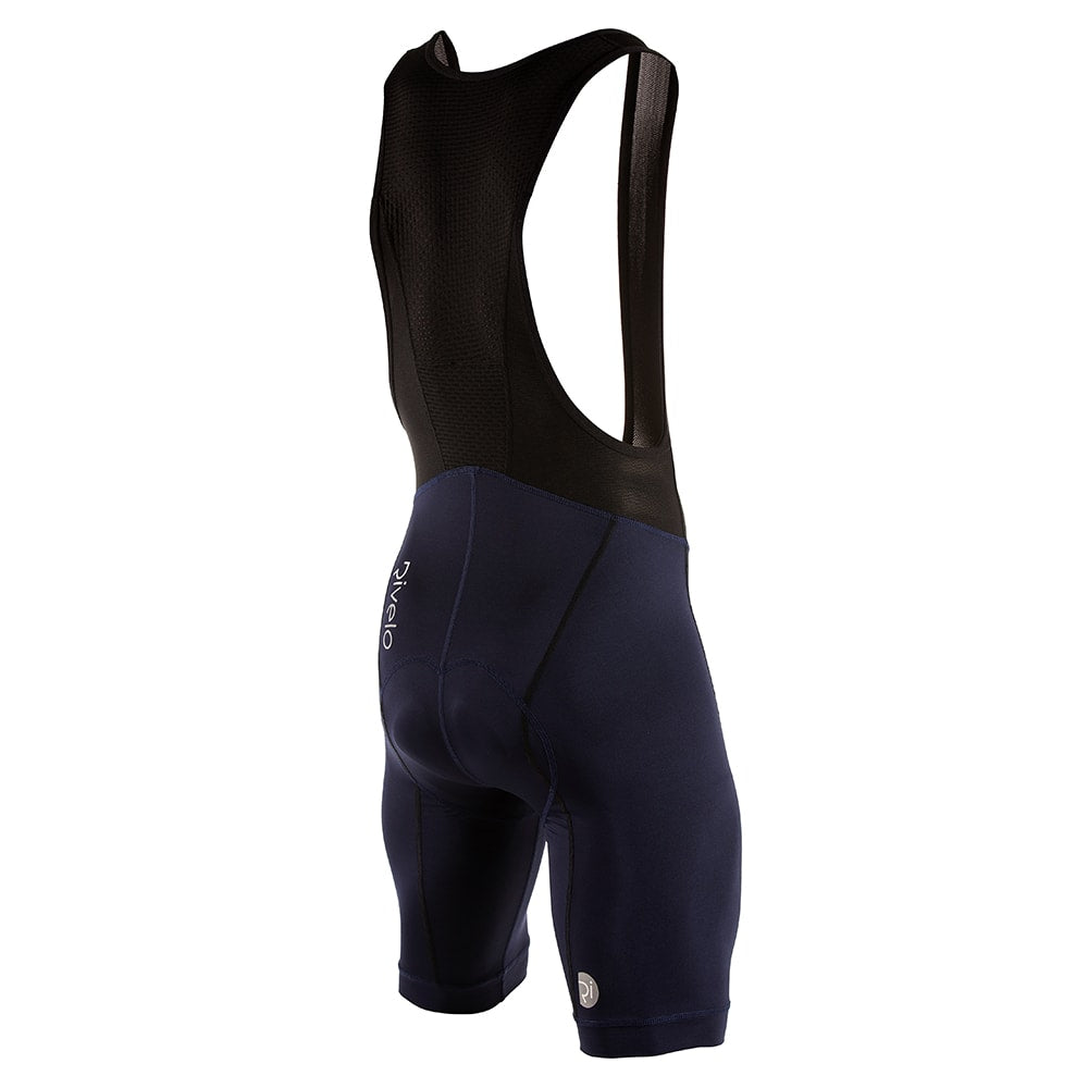 Rivelo Mens Beaumont Bib Shorts (Navy) (studio)