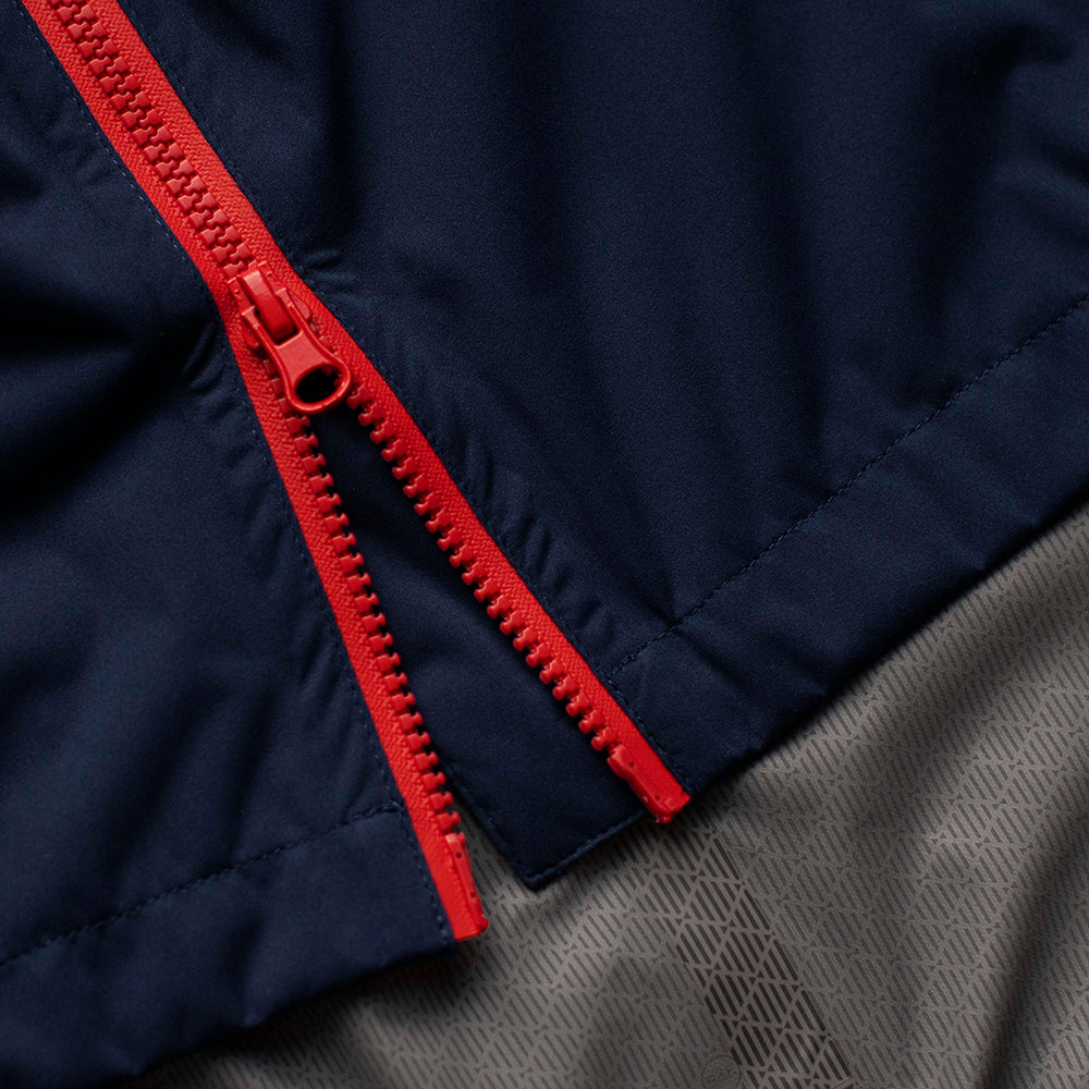 Rivelo Mens Cairnwell High Performance Rain Jacket (Navy/Red)