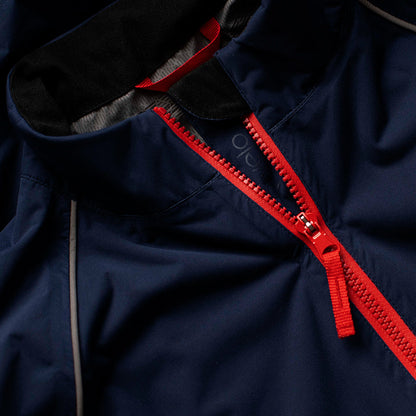 Mens Cairnwell High Performance Rain Jacket (Navy/Red)