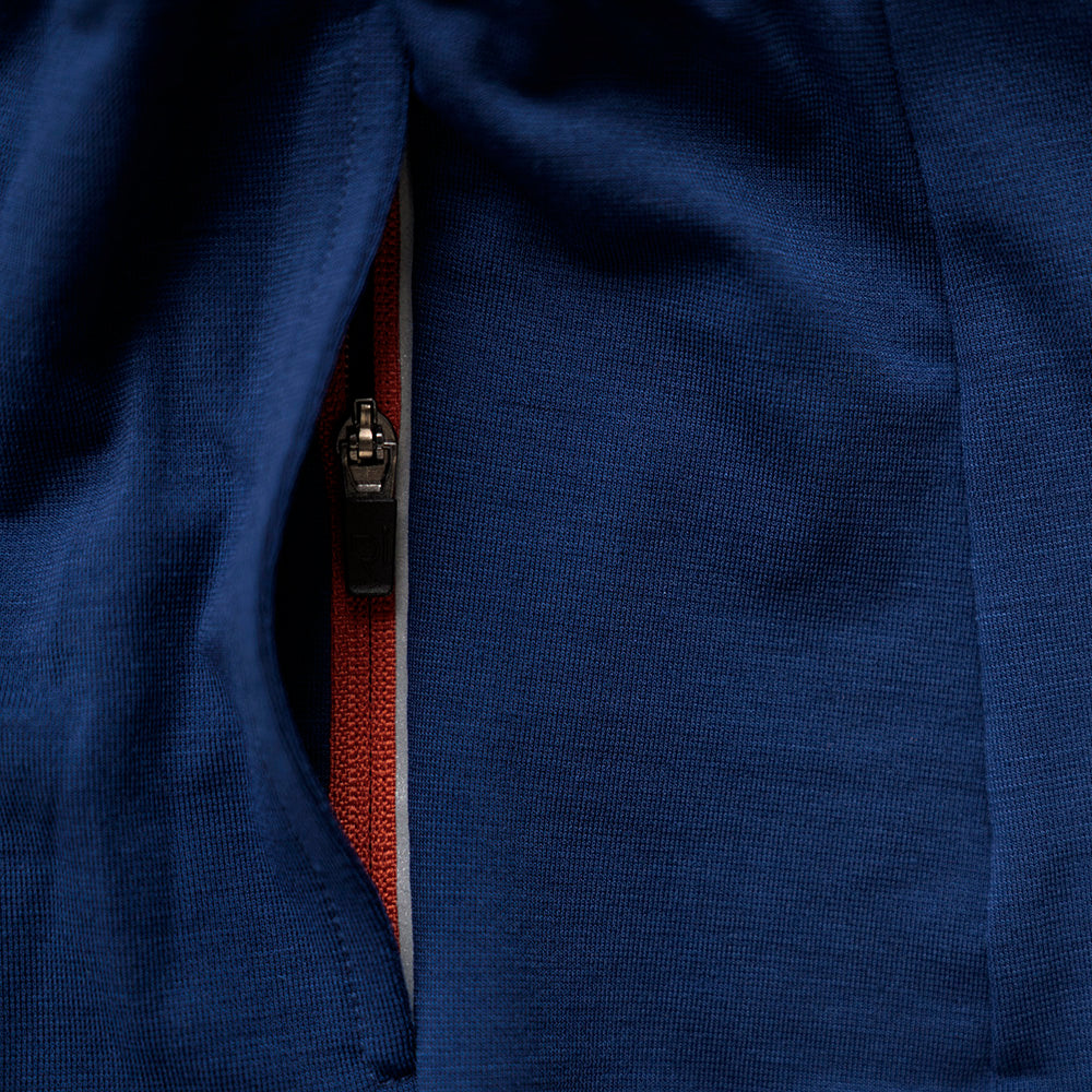 Rivelo Mens Chapman Merino Blend Jersey (Navy)