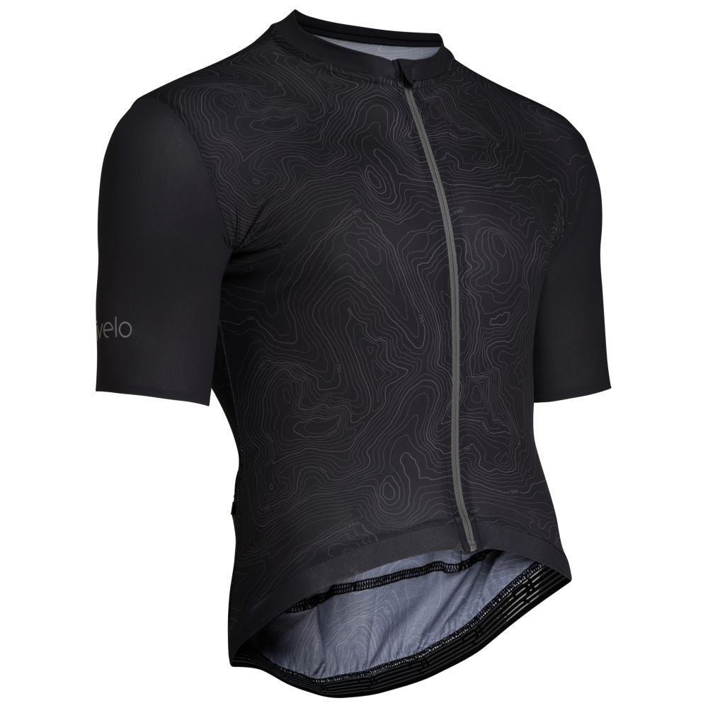 Rivelo Mens Contour Jersey (Nearly Black) (studio)