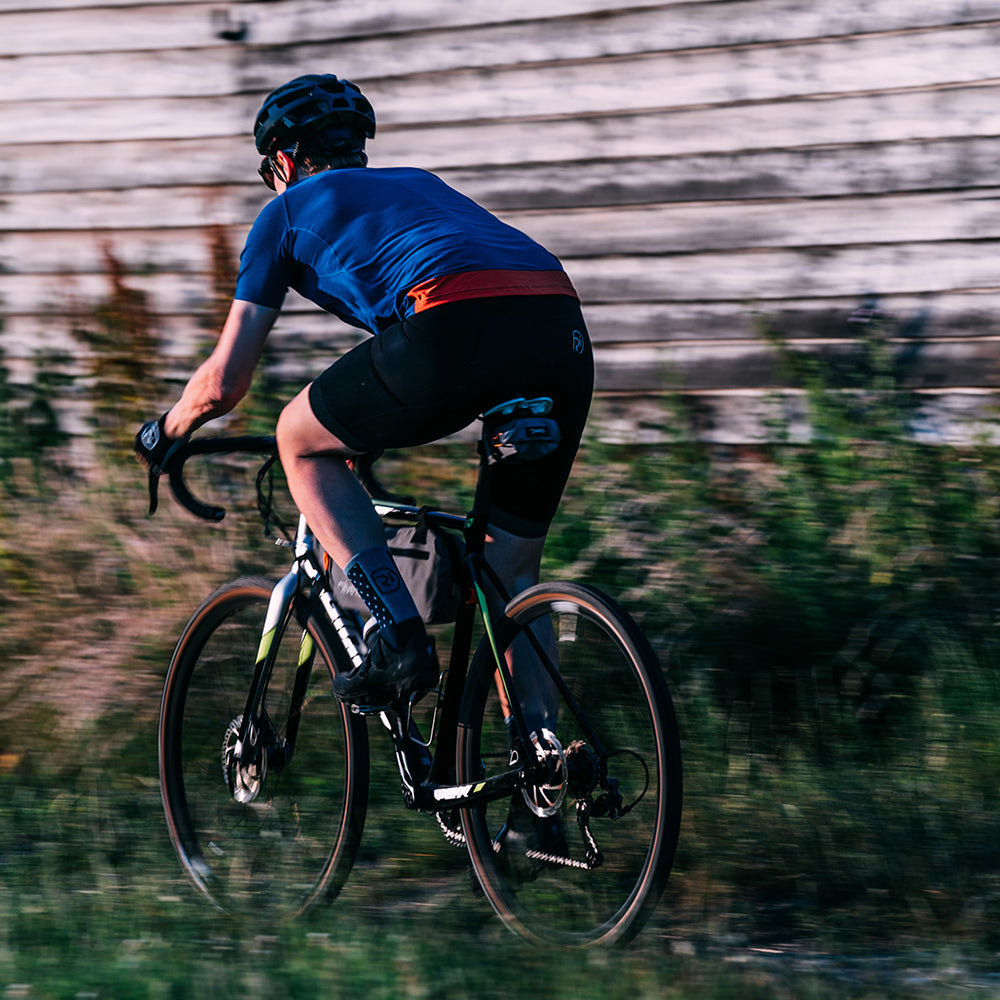 Rivelo | Mens Cresswell Merino Blend Tee (Navy)