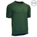 Rivelo Mens Cresswell Merino Blend Tee (Racing Green) (studio)