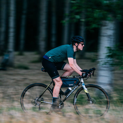 Rivelo Mens Cresswell Merino Blend Tee (Racing Green)