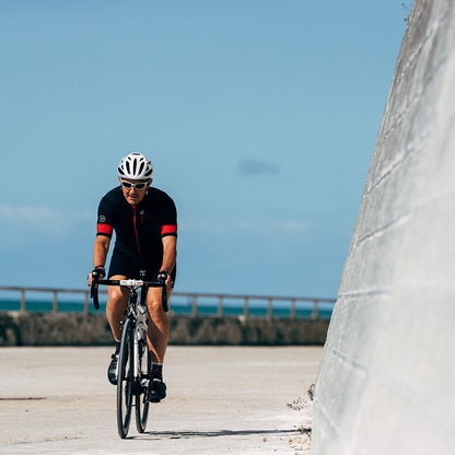 Rivelo | Mens Crocknorth Jersey (Black/Red)