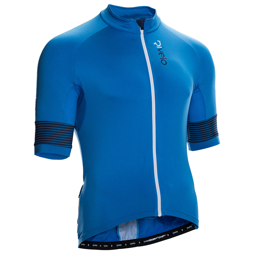 Rivelo Mens Crocknorth Jersey (Cobalt/Navy) (studio)