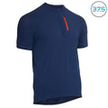 Rivelo Mens Easton Merino Blend Henley Jersey (Navy) (studio)