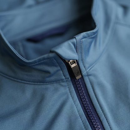 Rivelo | Mens Eco Felcott Thermal Long Sleeve Jersey (Airforce/Navy)