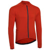 Rivelo Mens Eco Felcott Thermal Long Sleeve Jersey (Burnt Orange/Asphalt) (studio)