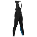 Rivelo Mens Eco Winnats Thermal Bib Tights (Black/Teal) (studio)