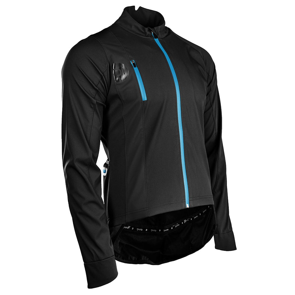 Rivelo Mens Garsdale Softshell Jacket (Black/Teal) (studio)
