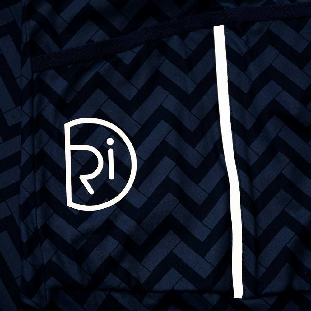 Rivelo | Mens Grayswood Jersey (Navy Chevron)