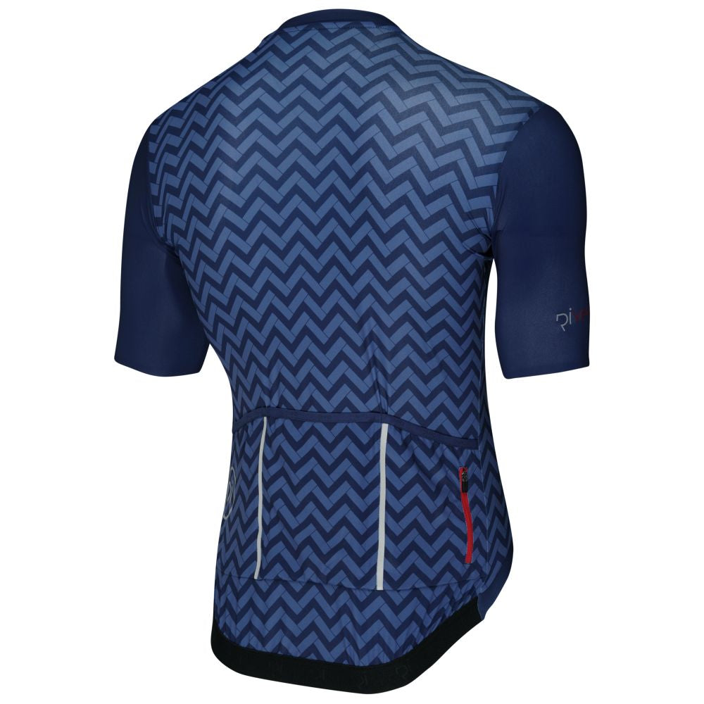 Rivelo | Mens Grayswood Jersey (Navy Chevron)