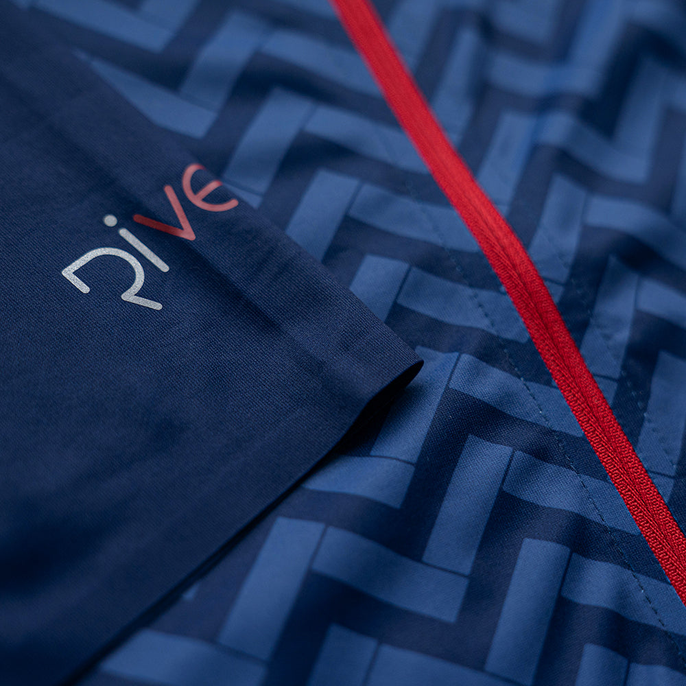 Rivelo | Mens Grayswood Jersey (Navy Chevron)