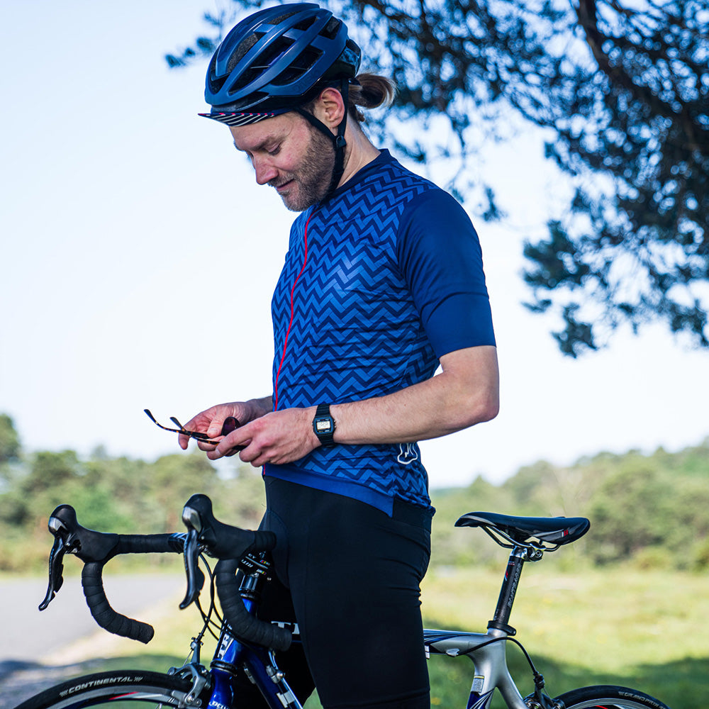 Mens Grayswood Jersey (Navy Chevron)